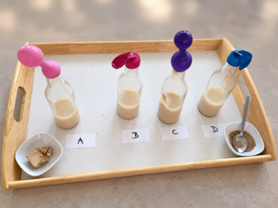 Die Schulküche wird zum Chemielabor